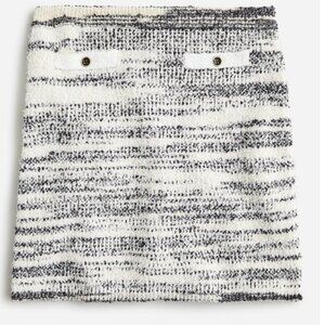 J. Crew Space-dyed mini skirt NWT Size Large